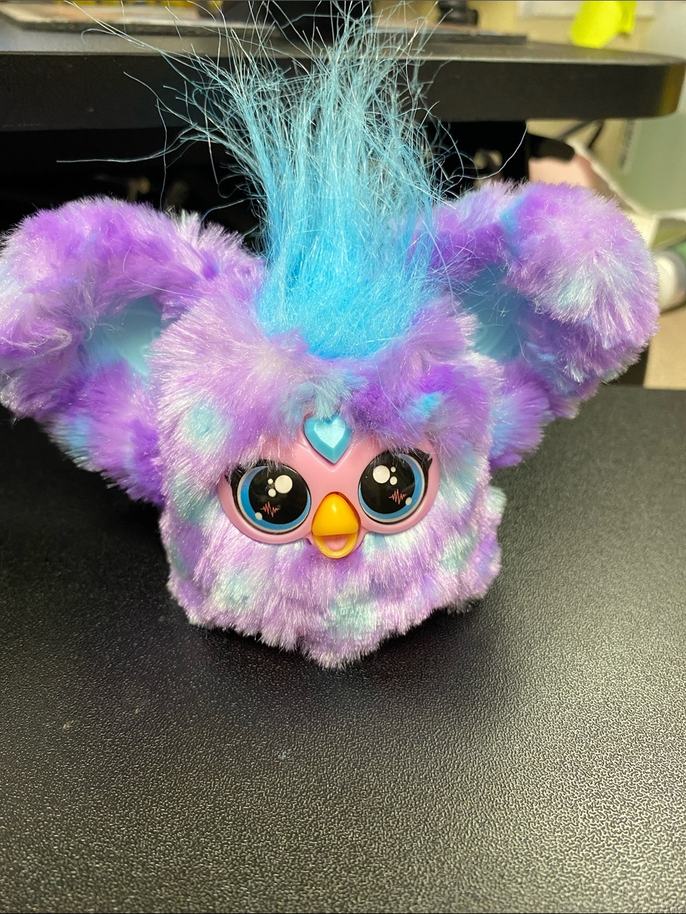 Furby Furblets Groo-Vee mini electronic plush charm